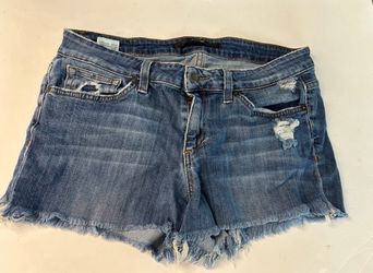 Women's Distressed Denim Cutoff Shorts size 30