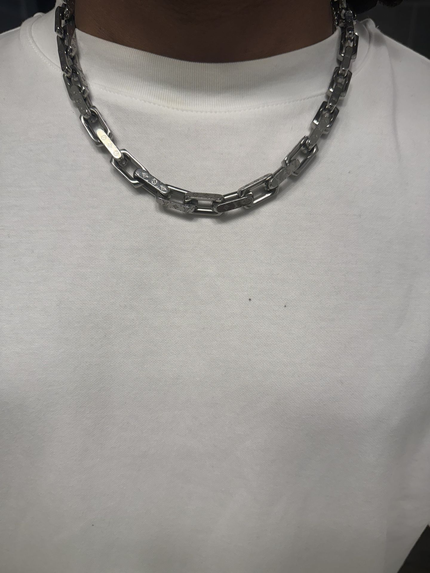 Louis Vuitton Monogram Chain Necklace 22"