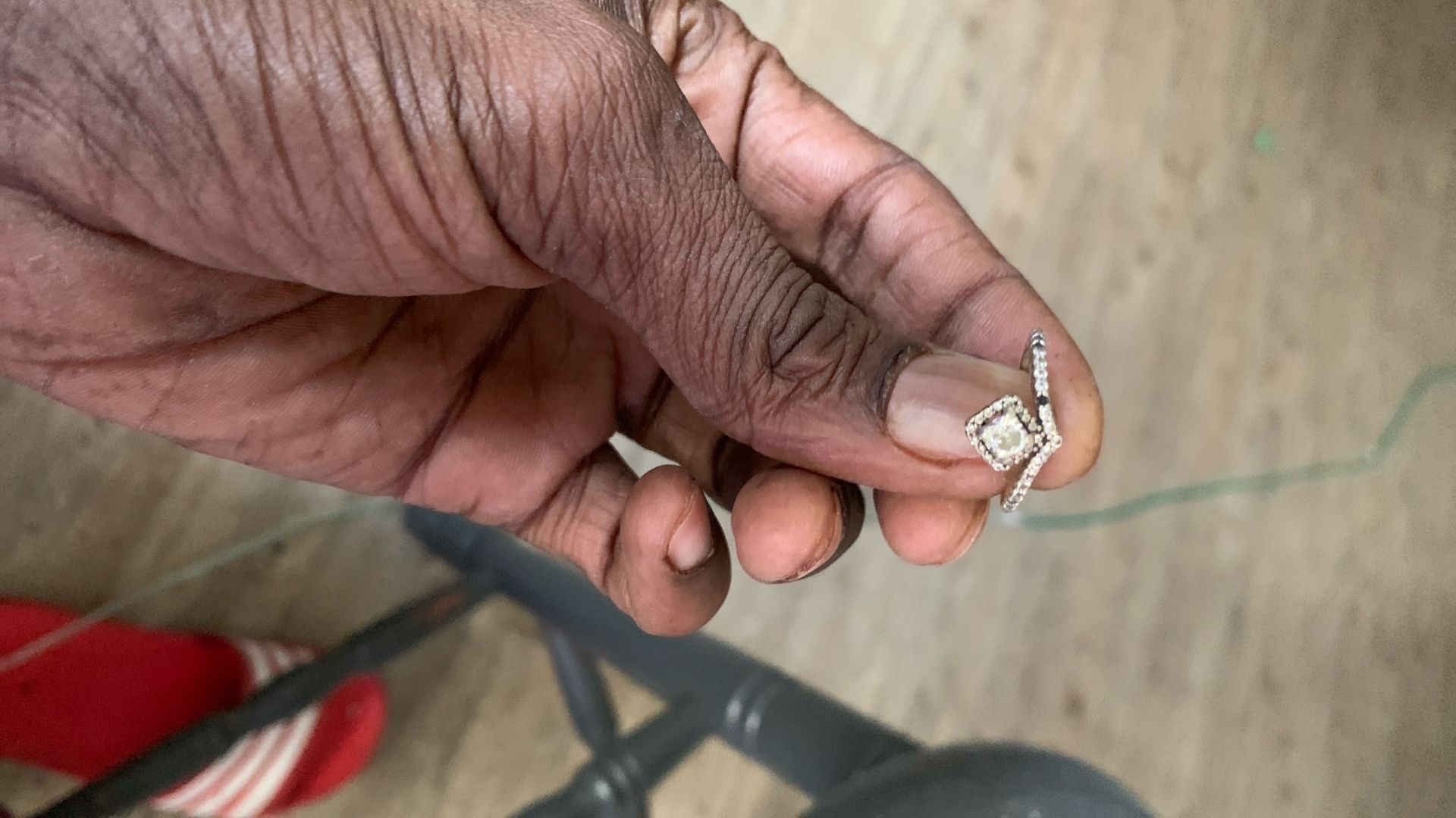 White Gold Diamond Engagement Ring