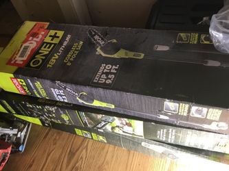 Ryobi 18V Cordless Full-SIZE Pole Saws! Only 45 each 💥💥👍🏽👍🏽👍🏽