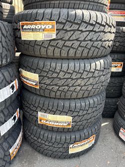 275/55/20 A/T ARROYO BRAND NEW TIRES