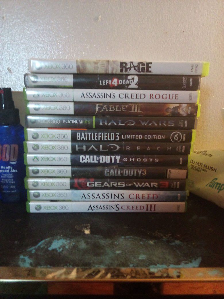 10 Xbox 360 Games 