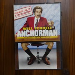 Anchorman Will Ferrell UNCUT UNRATED 