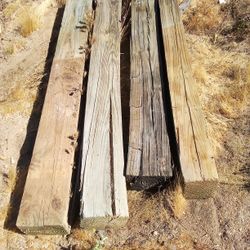 Railroad Ties Variety Of Sizes Bricks For Rock Borders, Wouldn't Fence That Is An Excellent Condition And 16 Ft Railroad Ties, And 3x3 5-ft Long