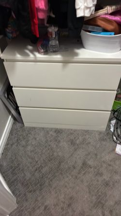 3 drawer dresser