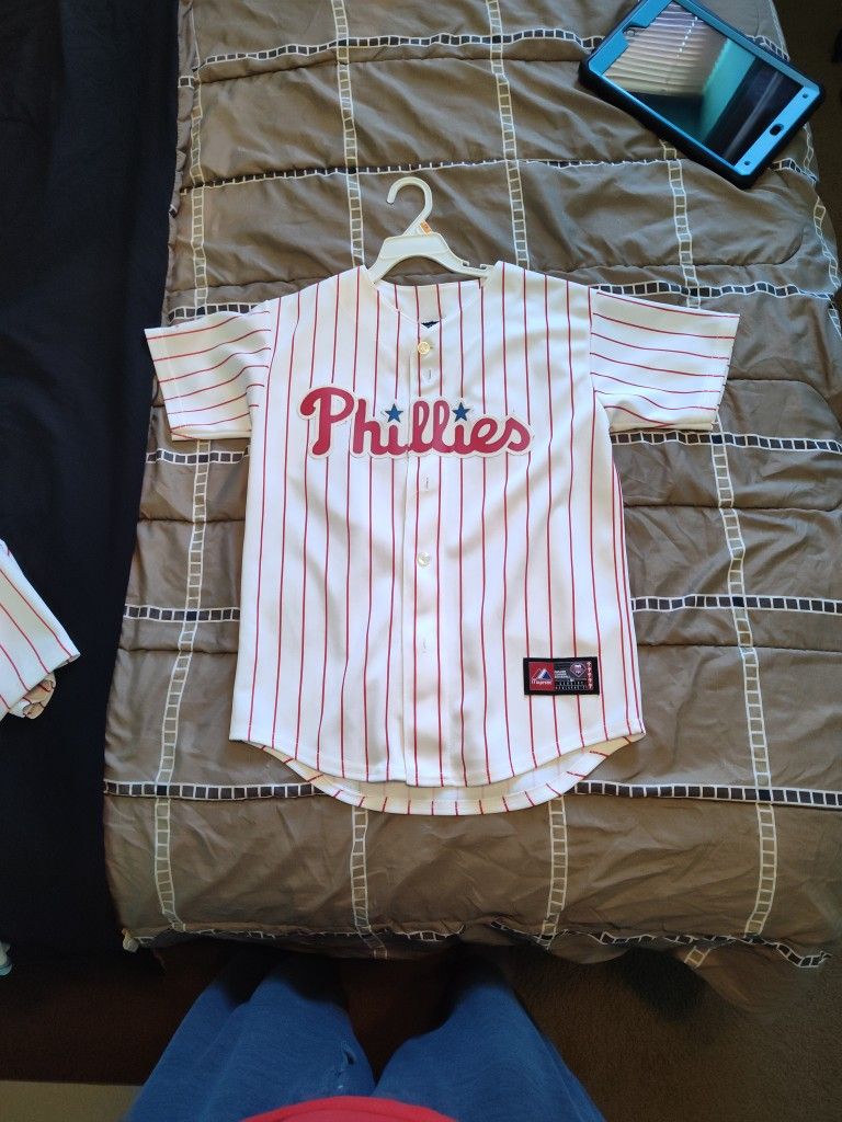 Kids Phillies Jersey Raul Ibanez (Medium)