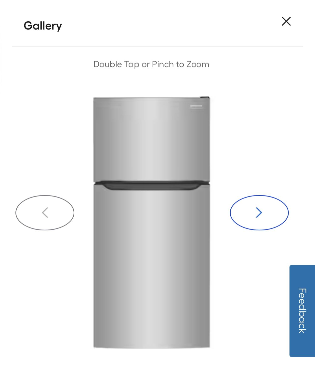 Refrigerator (Brand) Frigidaire