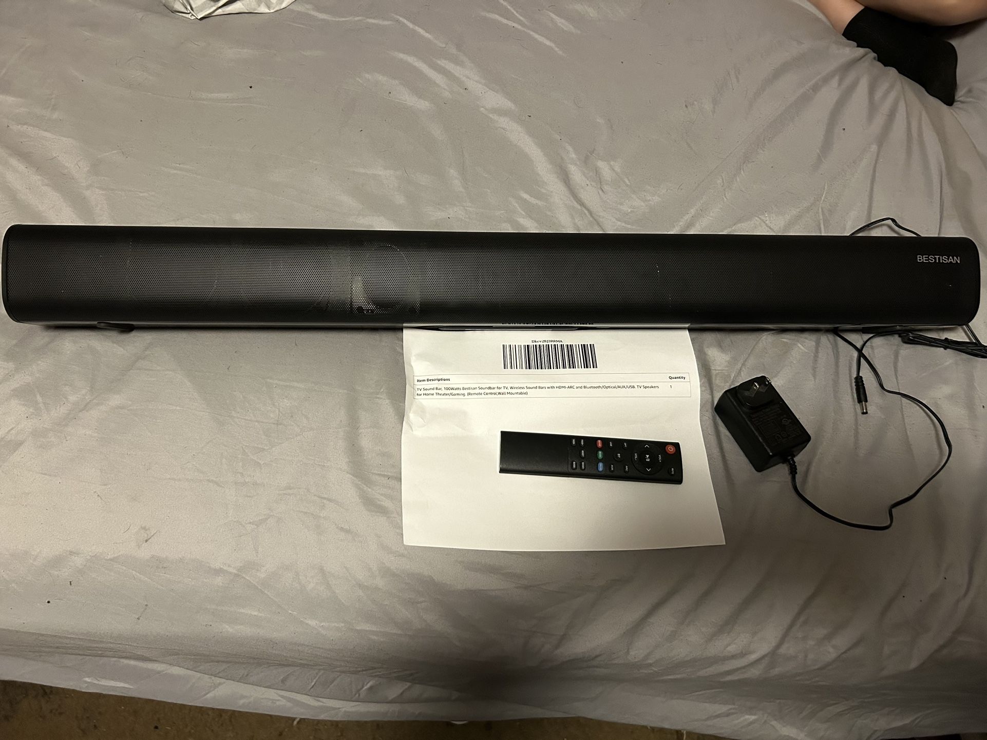New In Box bestisan Soundbar