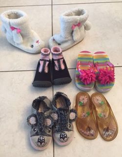 Girl's Shoes size 10 . Sketchers, Skiders ( used once)