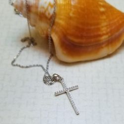 sterling silver 925 cross necklace