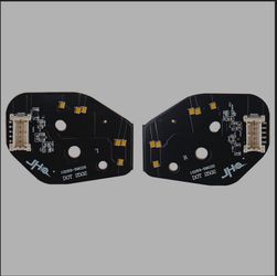 JHO Amber DRL Lights Module Front Headlights Frame White Color Changing to Amber Add Functional Unit For Ford Ranger T9 Lariat Raptor 2023 2024 2025 D