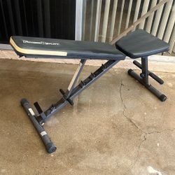 Fitness reality, weight bench