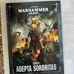 Games Workshop Warhammer 40,000: Codex Adepta Sororitas