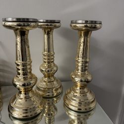 3 Candle Holders 