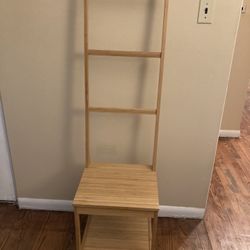 Super cool towel/blanket rack chair 