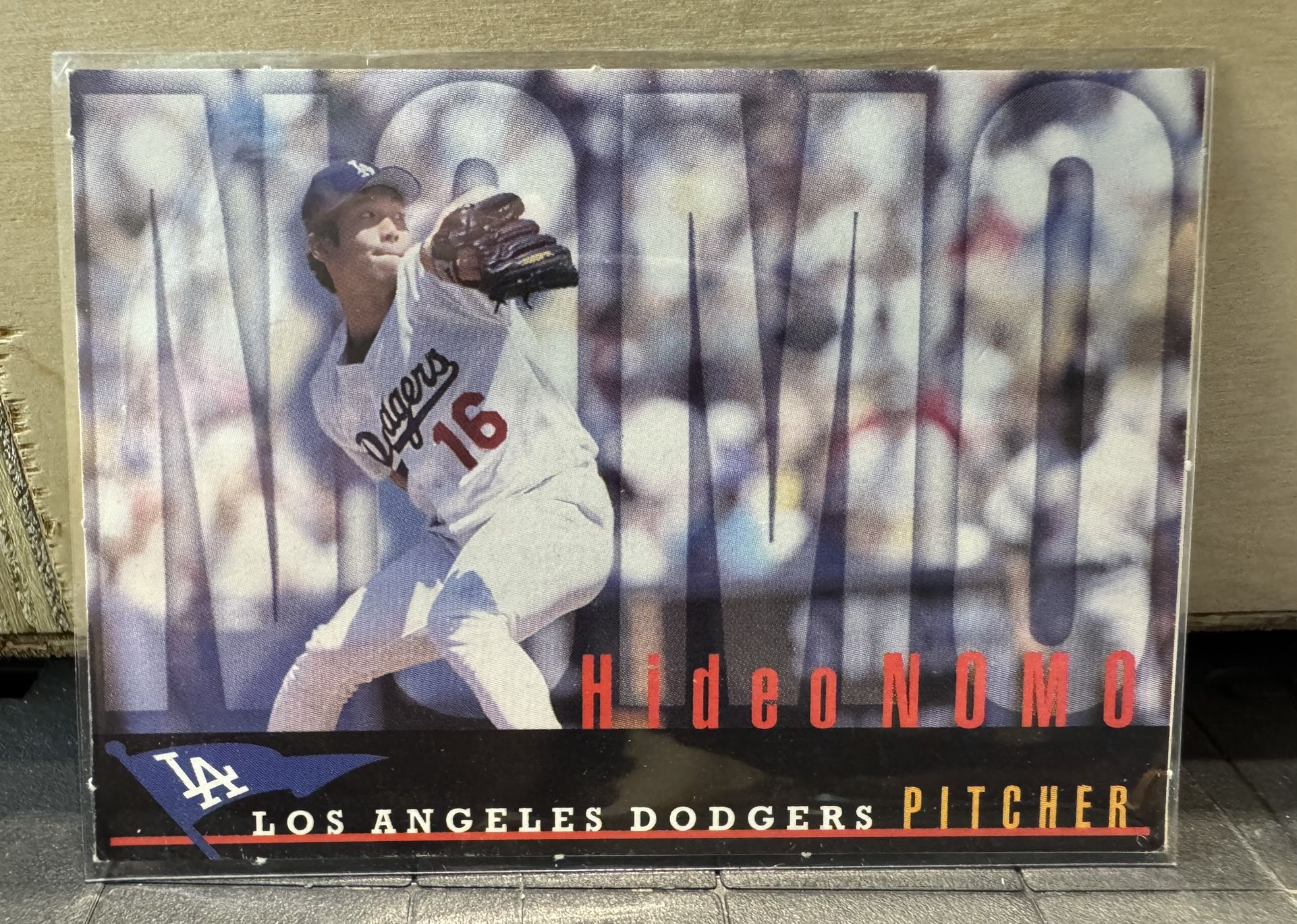 Hideo Nomo Baseball Card