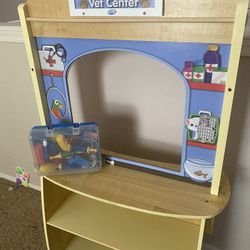 Play Pretend Vet Center With Dr Tools