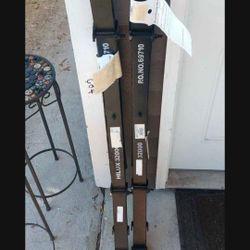 Chevrolet 2" lift pro comp 32000 leaf springs rear.
53" Eye To Eye