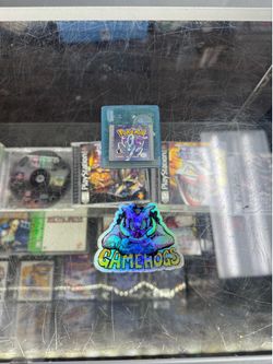 Pokemon Crystal Gameboy Color $220 Gamehogs 11am-7pm