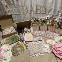 Baby Shower Bundle Girl Wildflower 