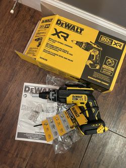 New DeWalt XR Drywall Screwgun