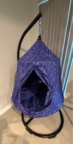 Blue Star hanging hammock