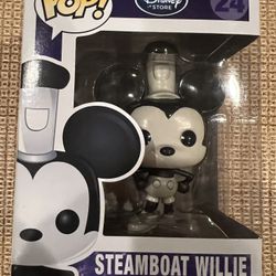 Disney Funko Pop Steamboat Willie Funko Mickey Mouse