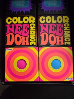 Needoh Color Change Squishy Toy