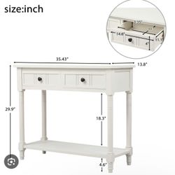 Console table