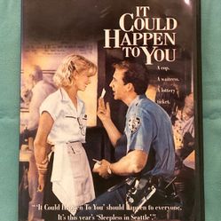It Could Happen to You DVD movie 1994 Nicolas Cage Bridget Fonda 