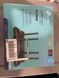 Brand New AX1800 TPLink Router