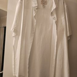 New mens size XXL st John's bay classic fit dress shirt (100% cotton)

