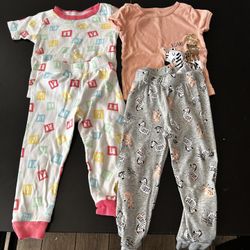 2t Girl Pajamas