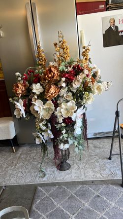 Flowers with vase
