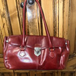 Leather Red Purse