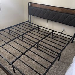 Anctor King Bed Frame ONLY  $100