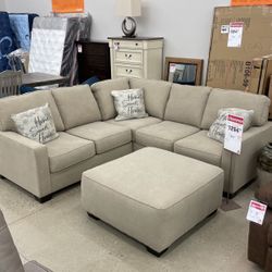 Sectional and Ottoman