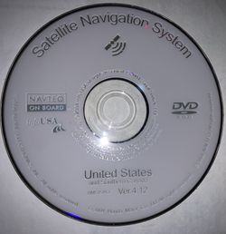 Honda Satellite Navigation System DVD ROM