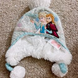 Disney Little Girls Frozen Elsa and Anna Hats