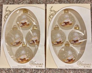 Vintage Nativity Ornaments