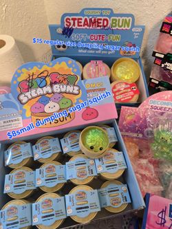 Dumpling and squishies