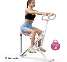Squat workout machine