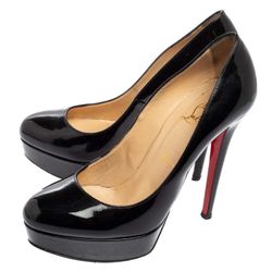 Christian Louboutin Size 10 Black Pumps