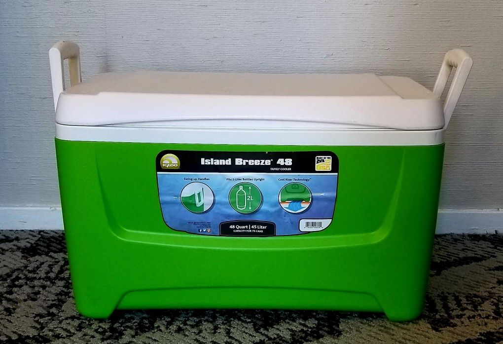 48 qt portable big cooler