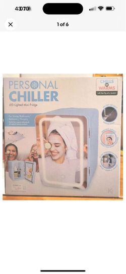 Personal Chiller LED Lighted Mini Fridge