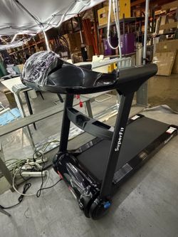 New 2.25HP Folding Treadmill Running Machine LED Touch Display