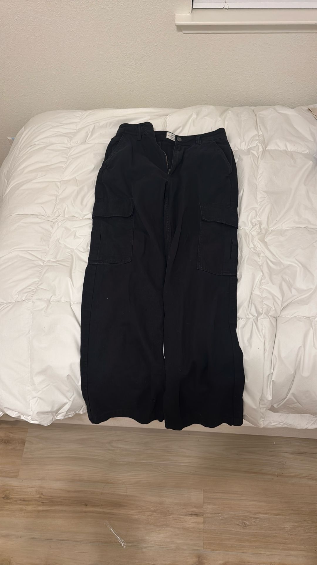 COTTON ON CARGO PANTS BLACK