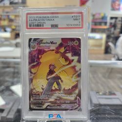 Pikachu VMAX - SWSH11: Lost Origin Trainer Gallery (PSA 9)