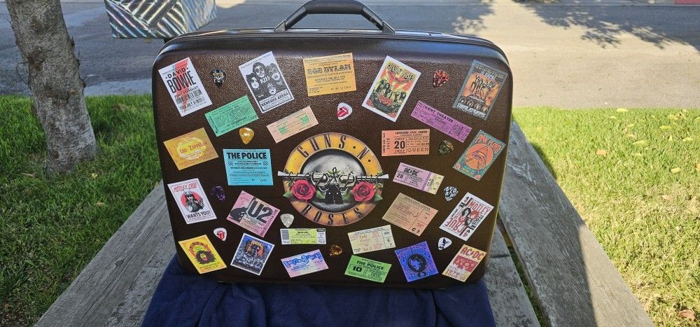 Vtg 90s Samsonite Hardshell Rolling Luggage