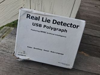 REAL LIE DETECTOR USB POLYGRAPH